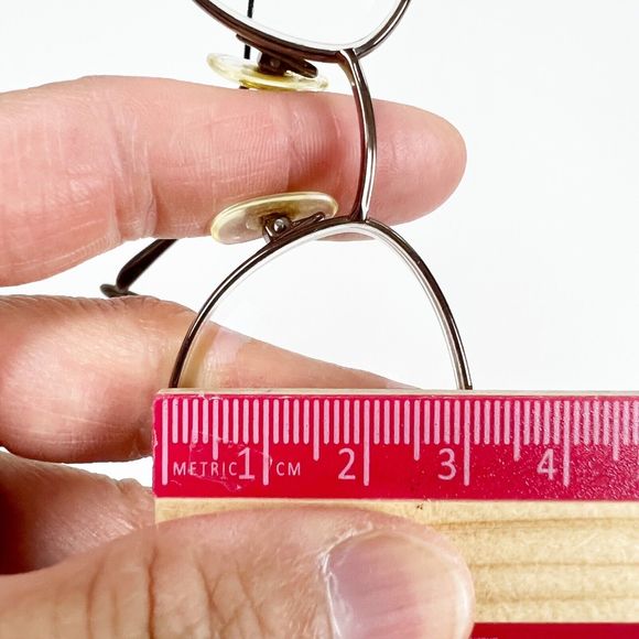 Seiko T141 Titanium Eyeglasses Sunglasses Frame Oval Full Rim 51-18-140 Japan - Picture 16 of 16